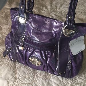 Purple Kathy Van Zeeland Purse